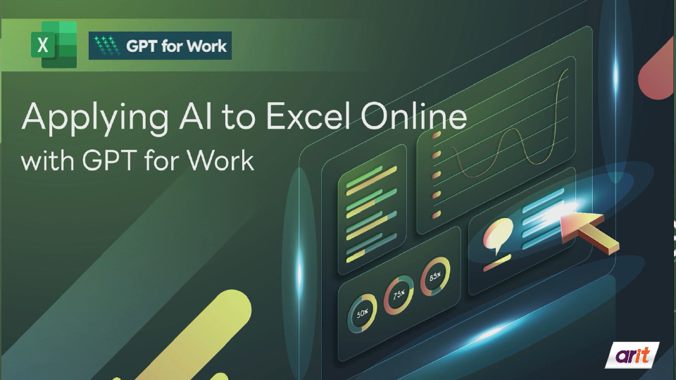 AI กับ Excel Online ด้วย GPT for Work - MEA LMS